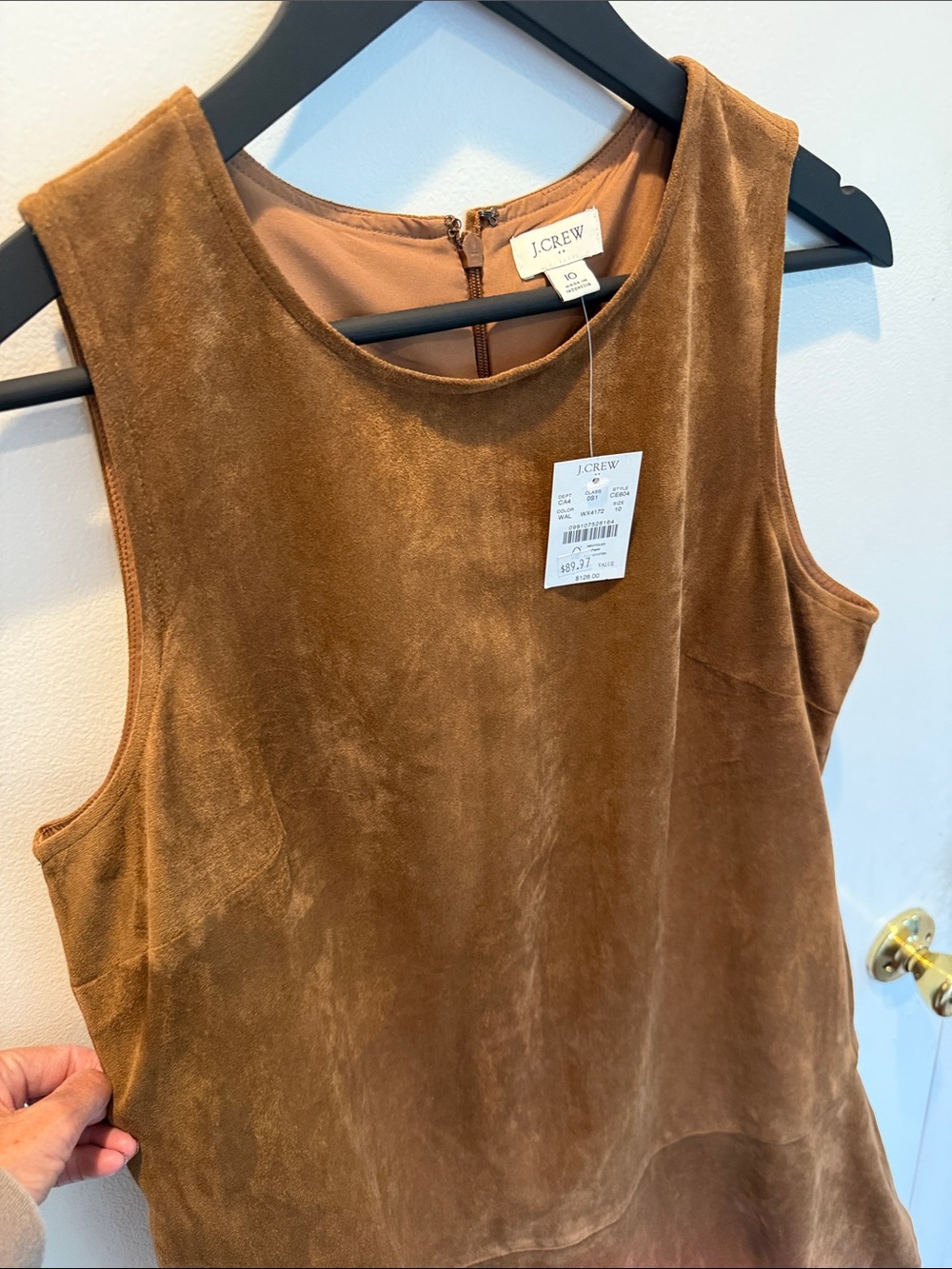 J Crew suede mini dress! - Picture 3 of 5